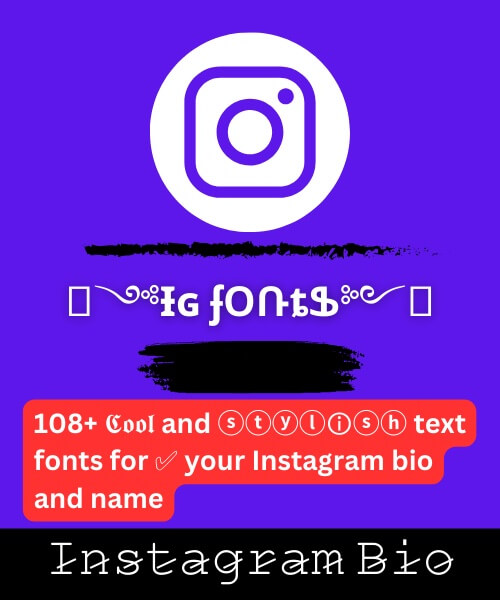 Instagram Fonts Generator — 𝙤𝙫𝙚𝙧 80 𝙛𝙧𝙚𝙚 𝙛𝙤𝙣𝙩𝙨 𝙤𝙣𝙡𝙞𝙣