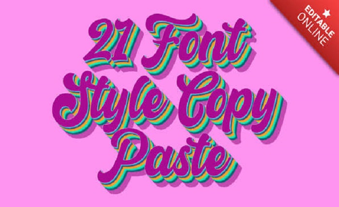 font copy paste
