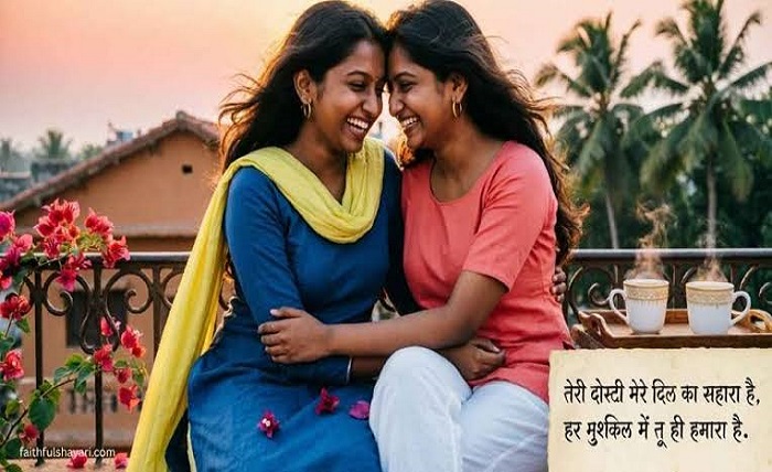 shayri for best friend